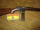 Winchester 1907 351 Winchester, s# 529xx, semi auto carbine, ammo also xtra 10 rd. clip all factory - 9 of 9