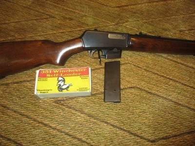 Winchester 1907 351 Winchester, s# 529xx, semi auto carbine, - Image 9 of 9