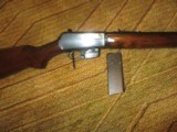 Winchester 1907 351 Winchester, s# 529xx, semi auto carbine, ammo also xtra 10 rd. clip all factory - 7 of 9