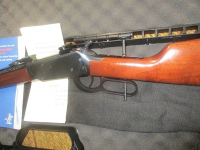 Winchester 94AE Carbine 7-30WATERS1989 Angle Eject, factory drilled & tappedfortop mounting - Image 11 of 15