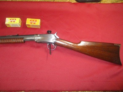 Winchester 1890 .22 WRF Takedown mfg 1928 3rd. series,(Winchester ammo enclosed)