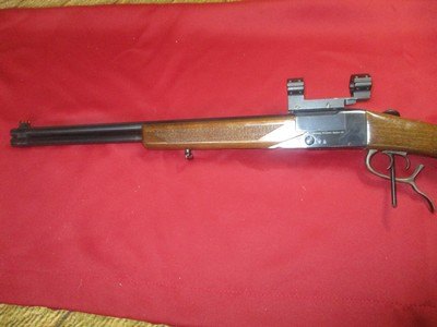 Combo by Falco Co of Italy, Badger model Prototype Comb O /U 22Hornet / 410 ga. Lever action carbine combination, (1 of ?) - Image 2 of 9