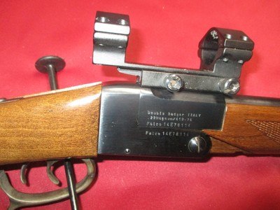Combo by Falco Co of Italy, Badger model Prototype Comb O /U 22Hornet / 410 ga. Lever action carbine combination, (1 of ?) - Image 8 of 9