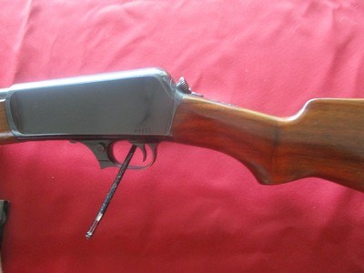 Winchester 1907(444xx) Carbine 351 Win. semi-auto5rd. also 10rd. factory magazines, 1 Box factory ammo - Image 7 of 11