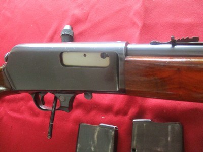 Winchester 1907(444xx) Carbine 351 Win. semi-auto5rd. also 10rd. factory magazines, 1 Box factory ammo - Image 5 of 11