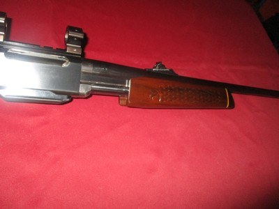 Remington 760 Gamemaster 30-06, elegantbasketweave checked XX Eastern American walnut stock & forearm, early 1950's - Image 7 of 13