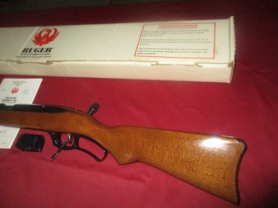 Ruger 96 Lever Action Carbine 17 HMR (Rare) Unfired? in Box 3/25/2010 - Image 2 of 19