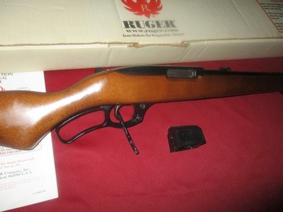 Ruger 96 Lever Action Carbine 17 HMR (Rare) Unfired? in Box 3/25/2010 - Image 7 of 19