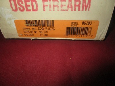 Ruger 96 Lever Action Carbine 17 HMR (Rare) Unfired? in Box 3/25/2010 - Image 15 of 19