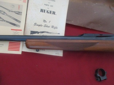 Ruger #1B 6mm Rem. mfg. 1975 red pad, 130-38xxx - Image 11 of 11