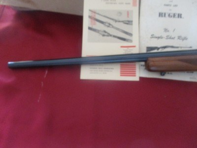 Ruger #1B 6mm Rem. mfg. 1975 red pad, 130-38xxx - Image 9 of 11