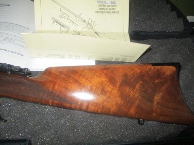 Browning 1885 Low Wall Traditional Hunter 357 Ltd. Edt. production 2 yrs. (only 350) mfg. - Image 3 of 11