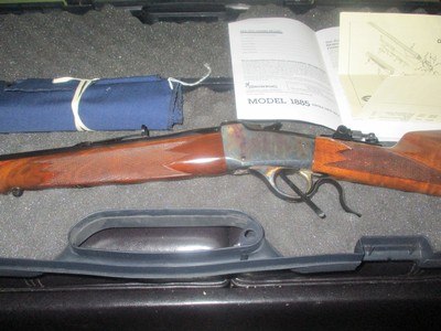 Browning 1885 Low Wall Traditional Hunter 357 Ltd. Edt. production 2 yrs. (only 350) mfg. - Image 1 of 11