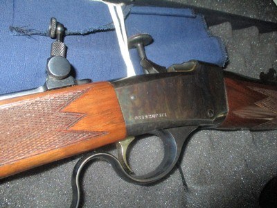 Browning 1885 Low Wall Traditional Hunter 357 Ltd. Edt. production 2 yrs. (only 350) mfg. - Image 8 of 11