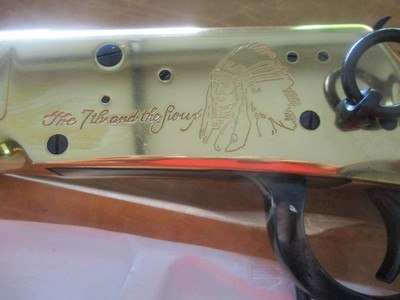 Winchester 94 SRC Battle of Little Bighorn Centennial 44-40 (1776 - 1976) unfired in stryo. box w/sleeve & all info - Image 7 of 20