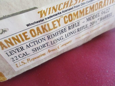 Wincheste 9422 Carbine Annie Oakley paying tribute to one of most famous & greatest rifle marksman that ever lived - Image 13 of 23