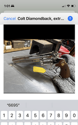 Colt Diamondback 38 special - 1 of 1