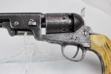 1851 Colt Navy Revolver Fourth Model Engraved - 2 of 12