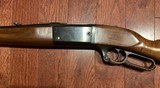 Savage 99 Series A Lever Rifle .358 caliber - 11 of 15