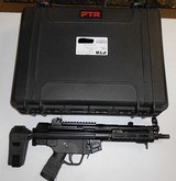 PTR 9 CT pistol with SB Tactical retractable brace - 1 of 8