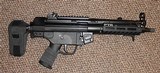 PTR 9 CT pistol with SB Tactical retractable brace - 3 of 8