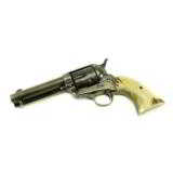 Colt Army .38 Cal. SAA Revolver with Stag Grips - 2 of 4