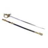 U.S. Navy Officer's dress sword with scabbard - 2 of 5