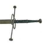 German Saxon rapier, 2 hand sword. Circa 1500’s. - 2 of 2