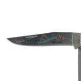 Double-bladed jackknife, handmade by Navajo artist David Yellowhorse.
- 6 of 7