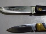 Lot of 4 folding blade knives.
Case P10051L, Case Sodbuster 2138, Case 183, and Case Sodbuster 2137 - 3 of 5