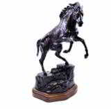 "Rampant Stallion" Bronze by Peter Darro - 2 of 2