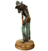 "Buckerette" Limited edition by J.L. Snodgrass with revolving stand. No. 24/50 - 1 of 3