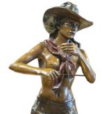 "Camp Cook"Lmt. Ed.by Robert W. Broshears with revolving stand. No. 12/35 - 4 of 4