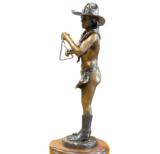 "Camp Cook"Lmt. Ed.by Robert W. Broshears with revolving stand. No. 12/35 - 2 of 4