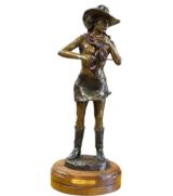 "Camp Cook"Lmt. Ed.by Robert W. Broshears with revolving stand. No. 12/35 - 1 of 4