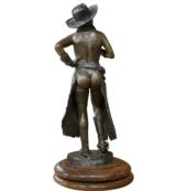 "Colt 45" Limited Edition by Robert W Broshears with revolving stand. No. 8/35 - 2 of 3