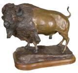 Herd bull By Bob Scriver, Montana sculptor.
Limited edition 7/110 - 1 of 1
