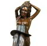 "New Hat"Limited edition by J.L. Snodgrass with revolving stand. No. 1/50 - 2 of 4