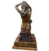 "New Hat"Limited edition by J.L. Snodgrass with revolving stand. No. 1/50 - 3 of 4