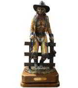 "Leather and Lace" Limited edition by J.L. Snodgrass with revolving stand. No. 1/55 - 1 of 4