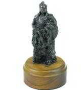 "Peygon Indian" Bronze by Nancy McLaughlin. - 1 of 2