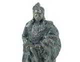 "Peygon Indian" Bronze by Nancy McLaughlin. - 2 of 2