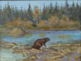 "Beaver Pond" by ace powell - 2 of 2