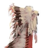 Sioux style Double trailer headdress - 1 of 4
