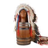 Sioux Style double Trailer Headdress - 4 of 5