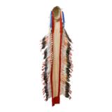 Sioux Style double Trailer Headdress - 3 of 5
