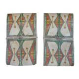 Matched Pair of Cheyenne Parfleche Packets - 1 of 2