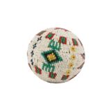 Classic Sioux Beaded Ball with Turtle Pictorial - 3 of 4