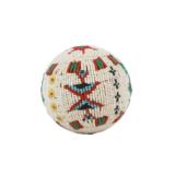 Classic Sioux Beaded Ball with Turtle Pictorial - 4 of 4
