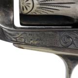 Engraved Colt Single Action Revolver - 7 of 10